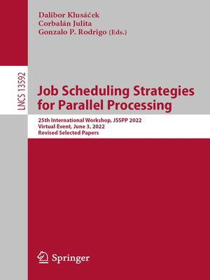 cover image of Job Scheduling Strategies for Parallel Processing